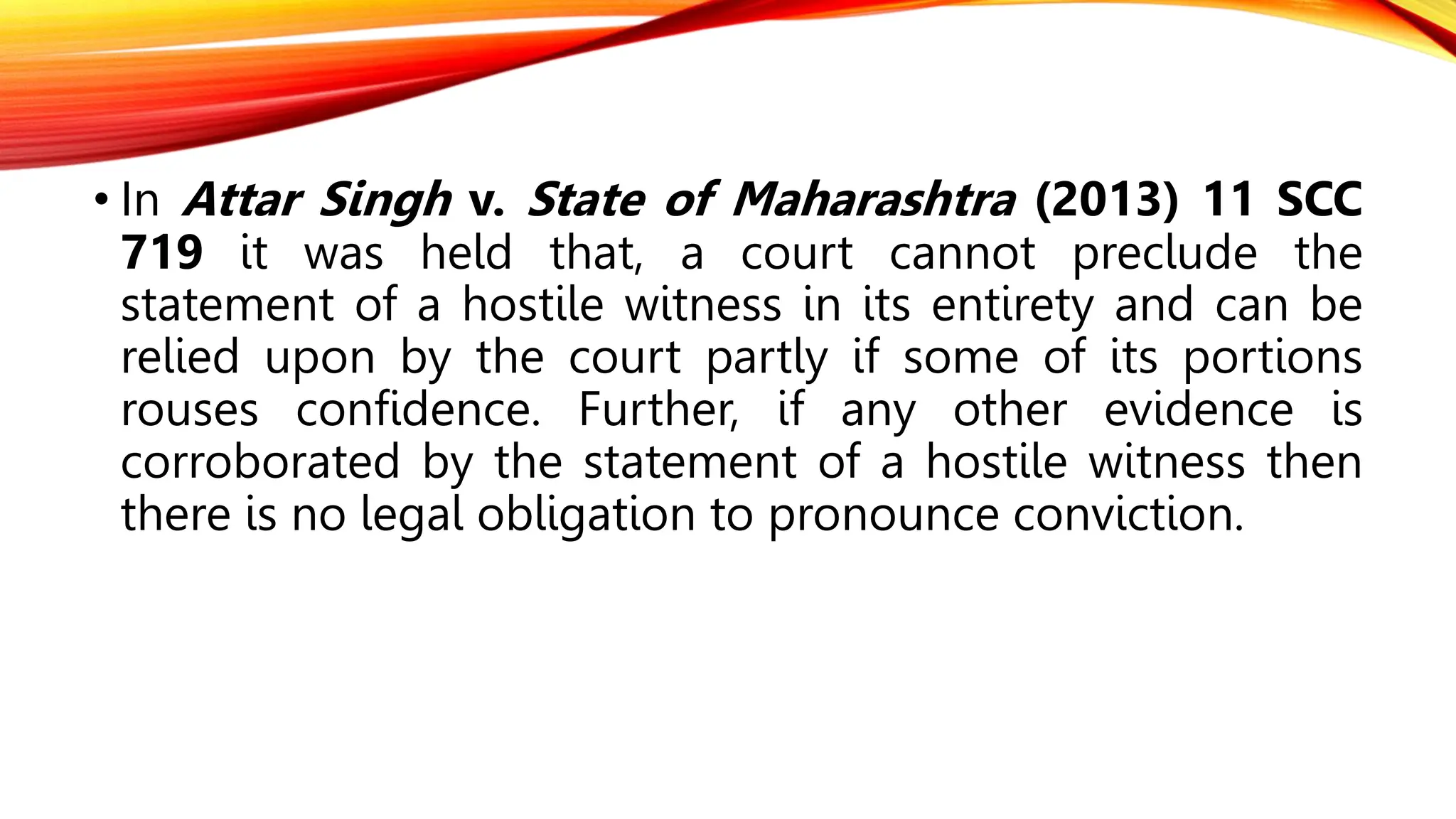 Witnesses Competence And Examination Pptx