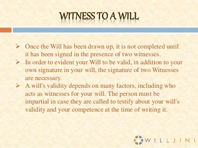 Can an executor witness a will