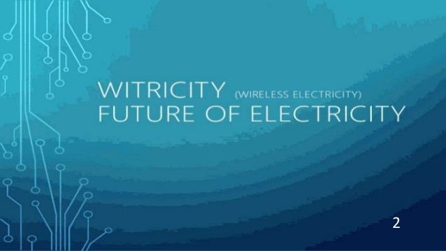 witricity seminar report