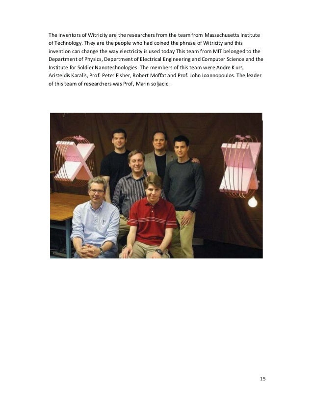 Seminar report on witricity pdf free