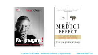 © 2009WIT-SOFTWARE – witness the difference. All rights reserved.www.wit-software.com