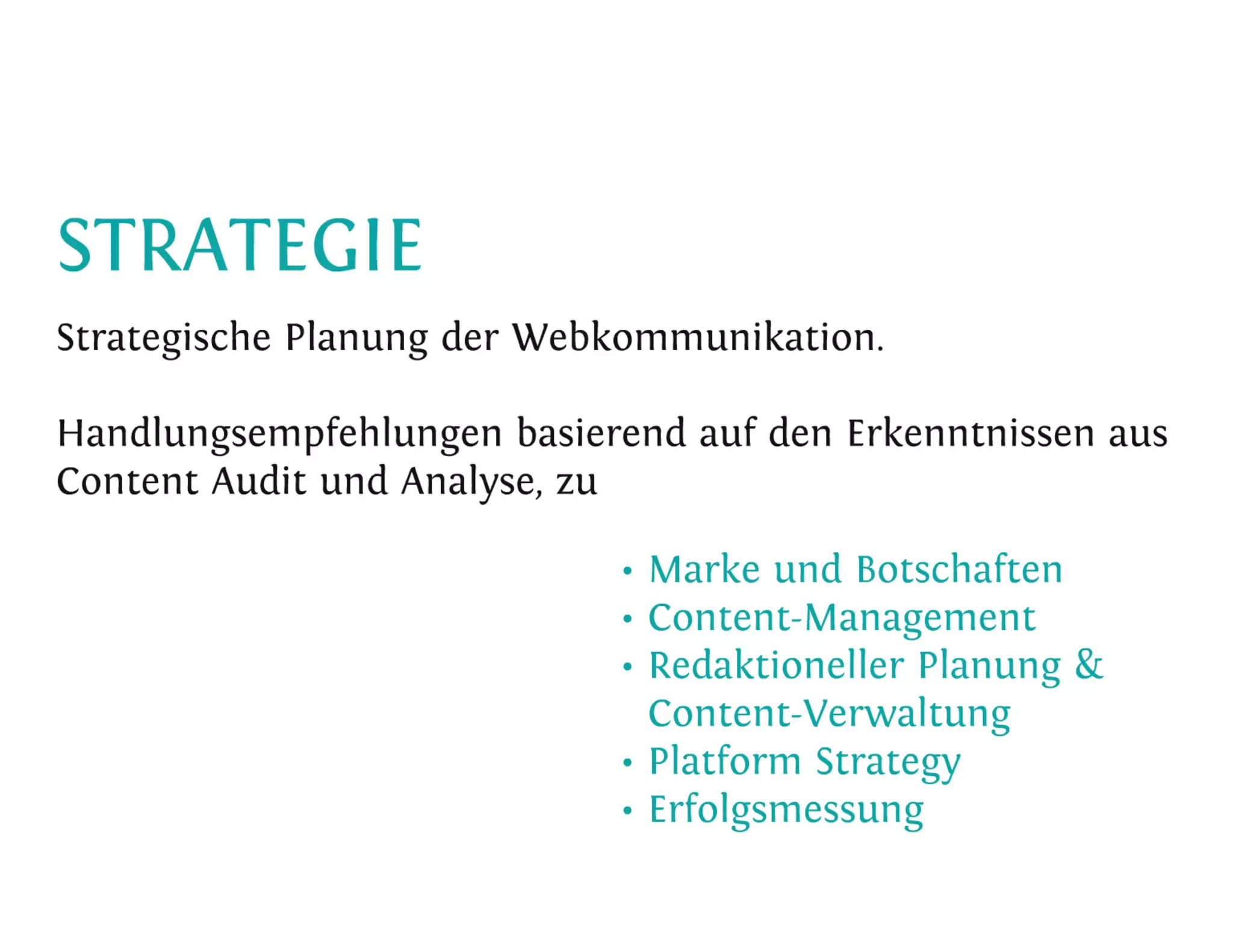 Content-Strategy 101 - Heinz Wittenbrink