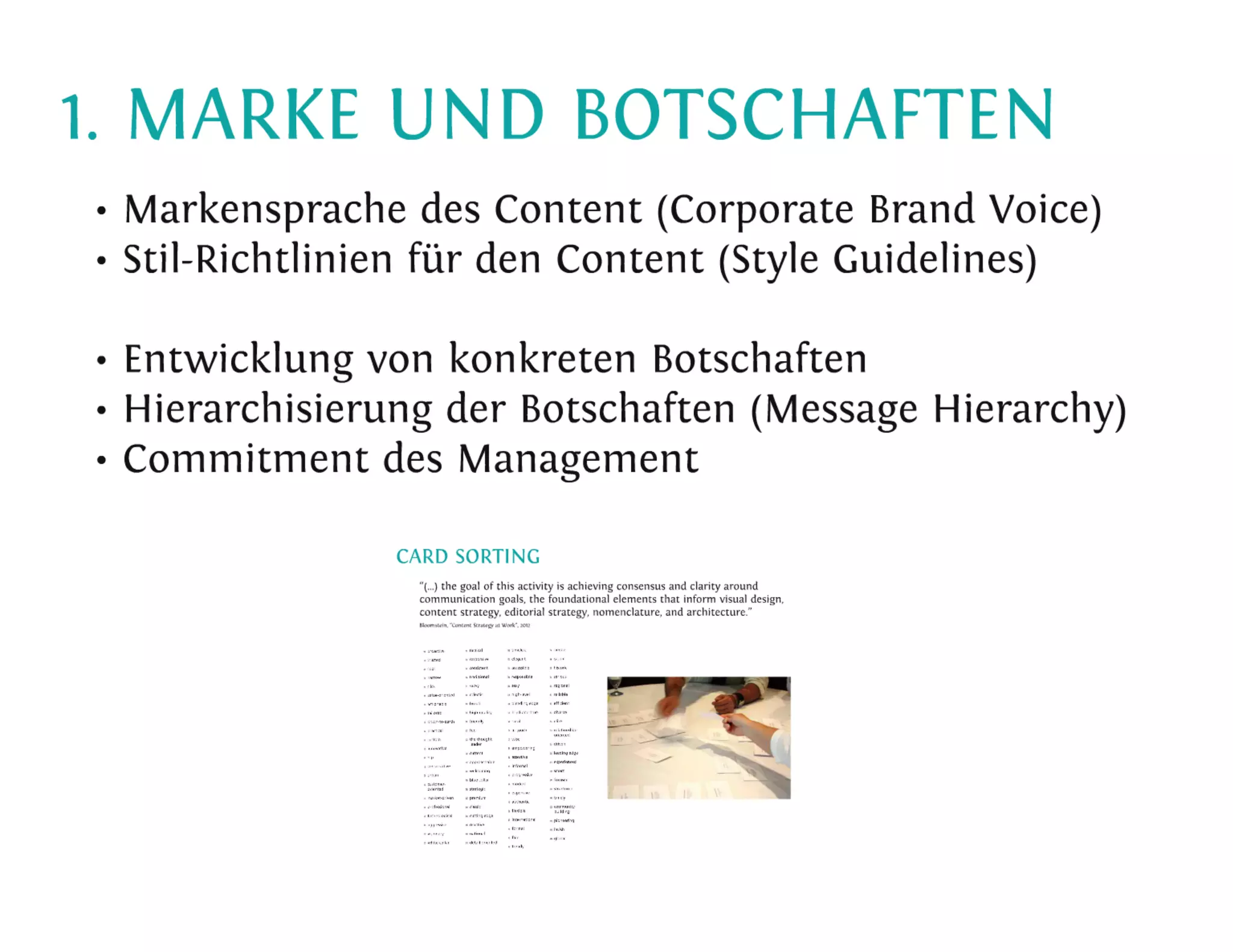 Content-Strategy 101 - Heinz Wittenbrink