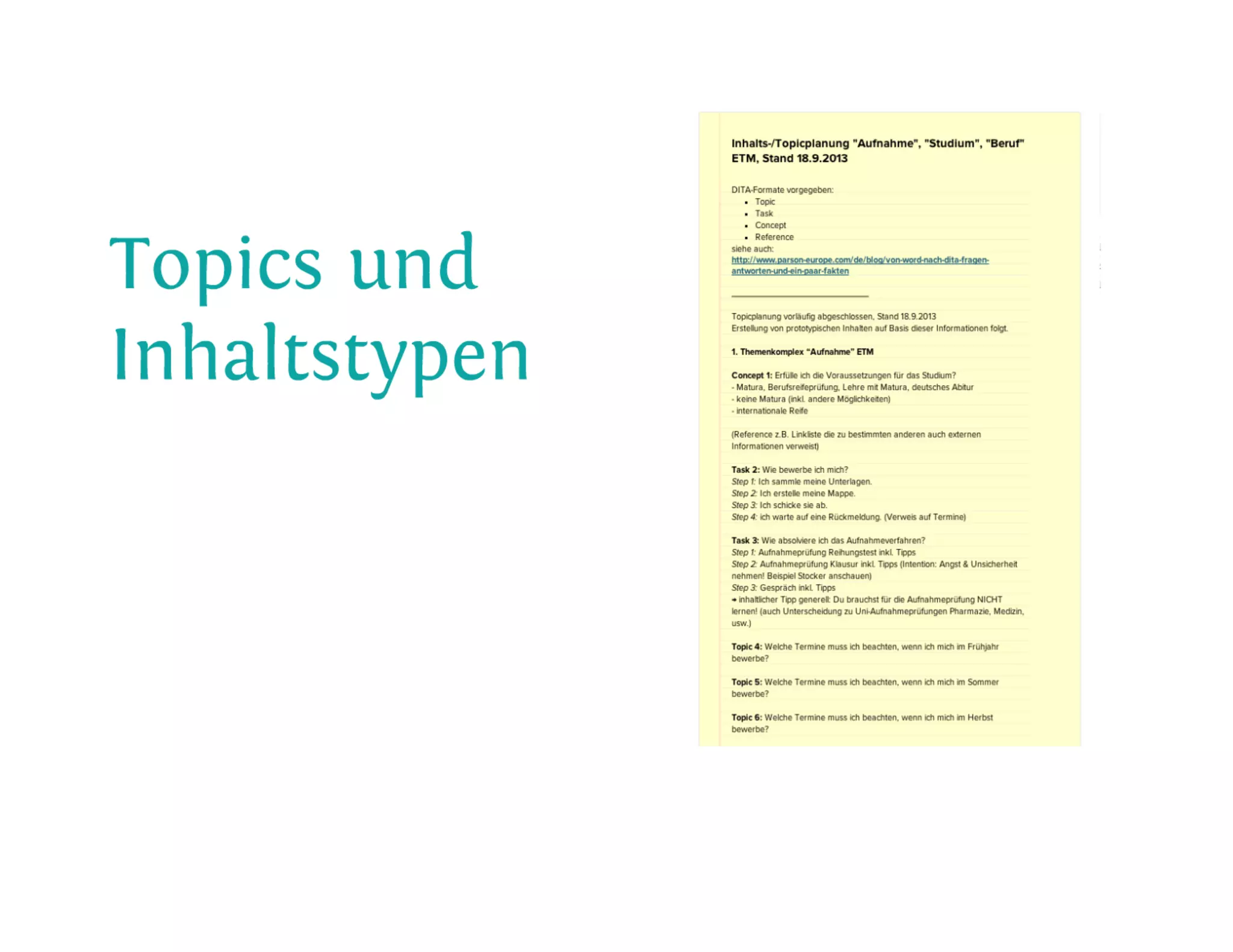 Content-Strategy 101 - Heinz Wittenbrink