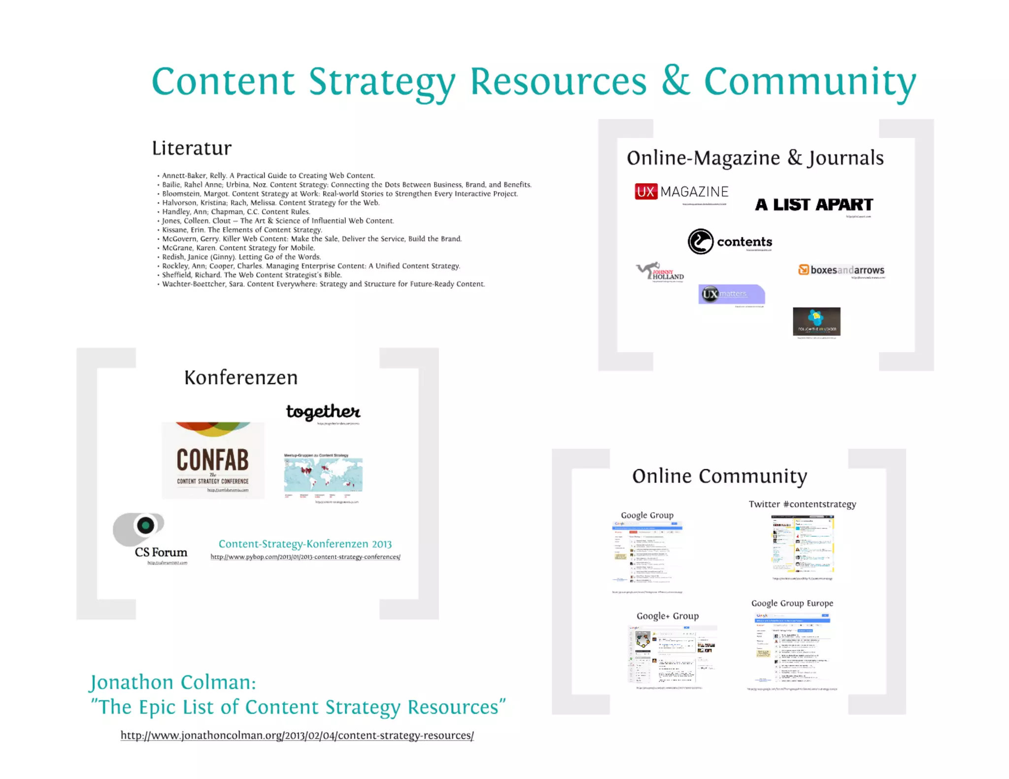Content-Strategy 101 - Heinz Wittenbrink
