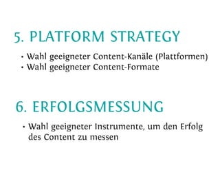 Content-Strategy 101 - Heinz Wittenbrink