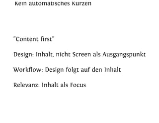 Content-Strategy 101 - Heinz Wittenbrink
