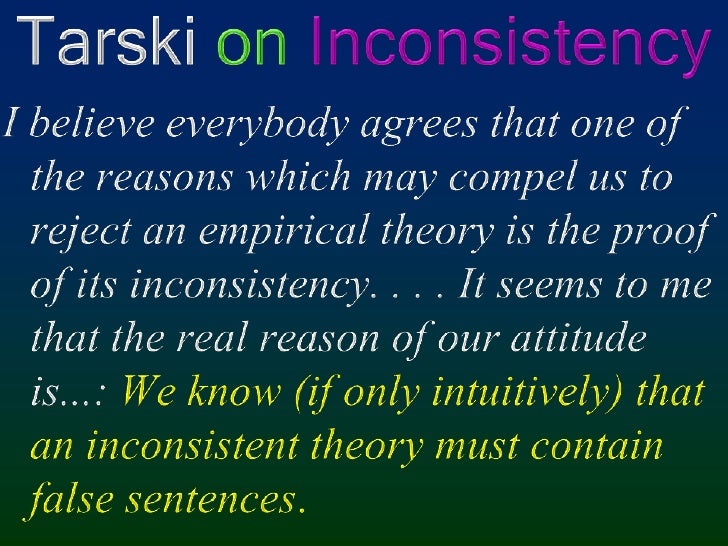Theorems Logical Necessity of Inconsistency