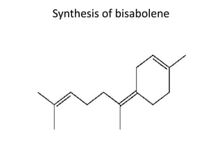 Synthesis of bisabolene
 