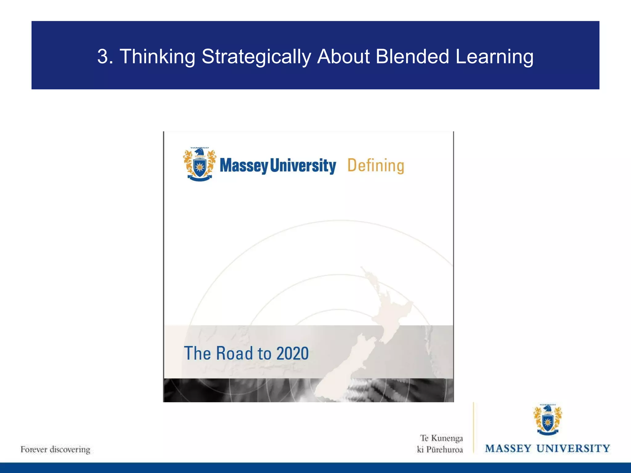 3. Thinking Strategically About Blended Learning 
