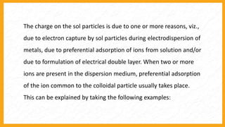Colloids | PPTX