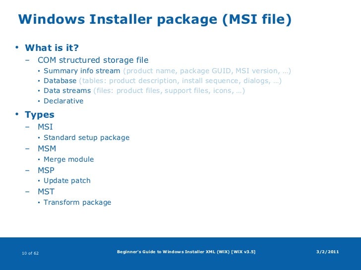what is windows installer