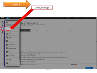 Step 8
Create/Edit Page

wnws'13

9

 