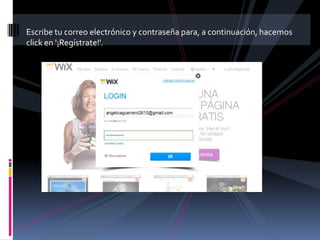 Escribe tu correo electrónico y contraseña para, a continuación, hacemos
click en '¡Regístrate!'.