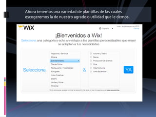 Ahora tenemos una variedad de plantillas de las cuales
escogeremos la de nuestro agrado o utilidad que le demos.