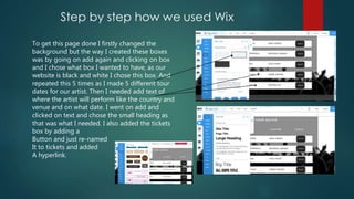 Wix step by step presentation | PPTX