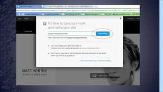 Wix web design tutorial | PPTX