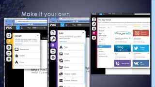 Wix web design tutorial | PPTX