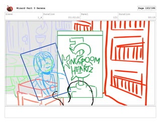 Scene
1_A
Duration
01:32:01
Panel
121
Duration
00:19
Wizard Part 3 Serena Page 163/186
 