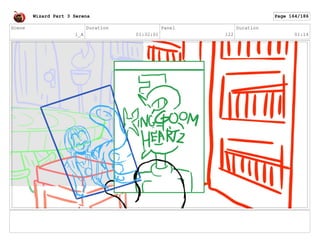 Scene
1_A
Duration
01:32:01
Panel
122
Duration
01:14
Wizard Part 3 Serena Page 164/186
 