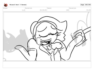 Scene
1_A
Duration
01:32:01
Panel
144
Duration
01:08
Wizard Part 3 Serena Page 186/186
 