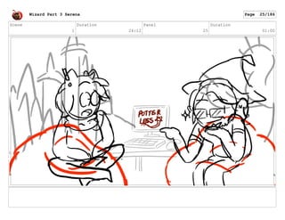 Scene
1
Duration
24:12
Panel
25
Duration
01:00
Wizard Part 3 Serena Page 25/186
 