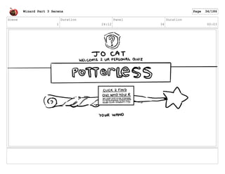 Scene
1
Duration
24:12
Panel
34
Duration
00:03
Wizard Part 3 Serena Page 34/186
 