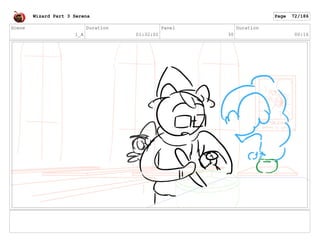 Scene
1_A
Duration
01:32:01
Panel
30
Duration
00:16
Wizard Part 3 Serena Page 72/186
 