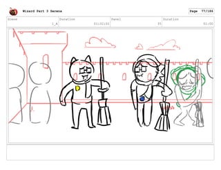 Scene
1_A
Duration
01:32:01
Panel
35
Duration
01:00
Wizard Part 3 Serena Page 77/186
 