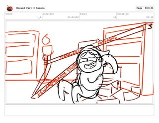 Scene
1_A
Duration
01:32:01
Panel
46
Duration
00:10
Wizard Part 3 Serena Page 88/186
 