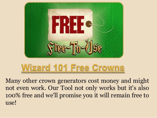 Wizard101 Crown Generator No Verification