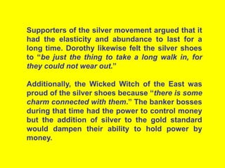 Wizard Of Oz Populism Allegory