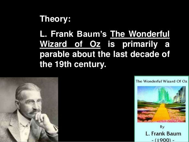 Wizard of Oz (populism allegory)