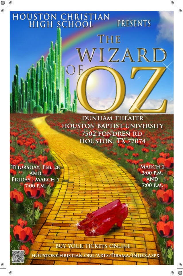 Wizard of oz poster