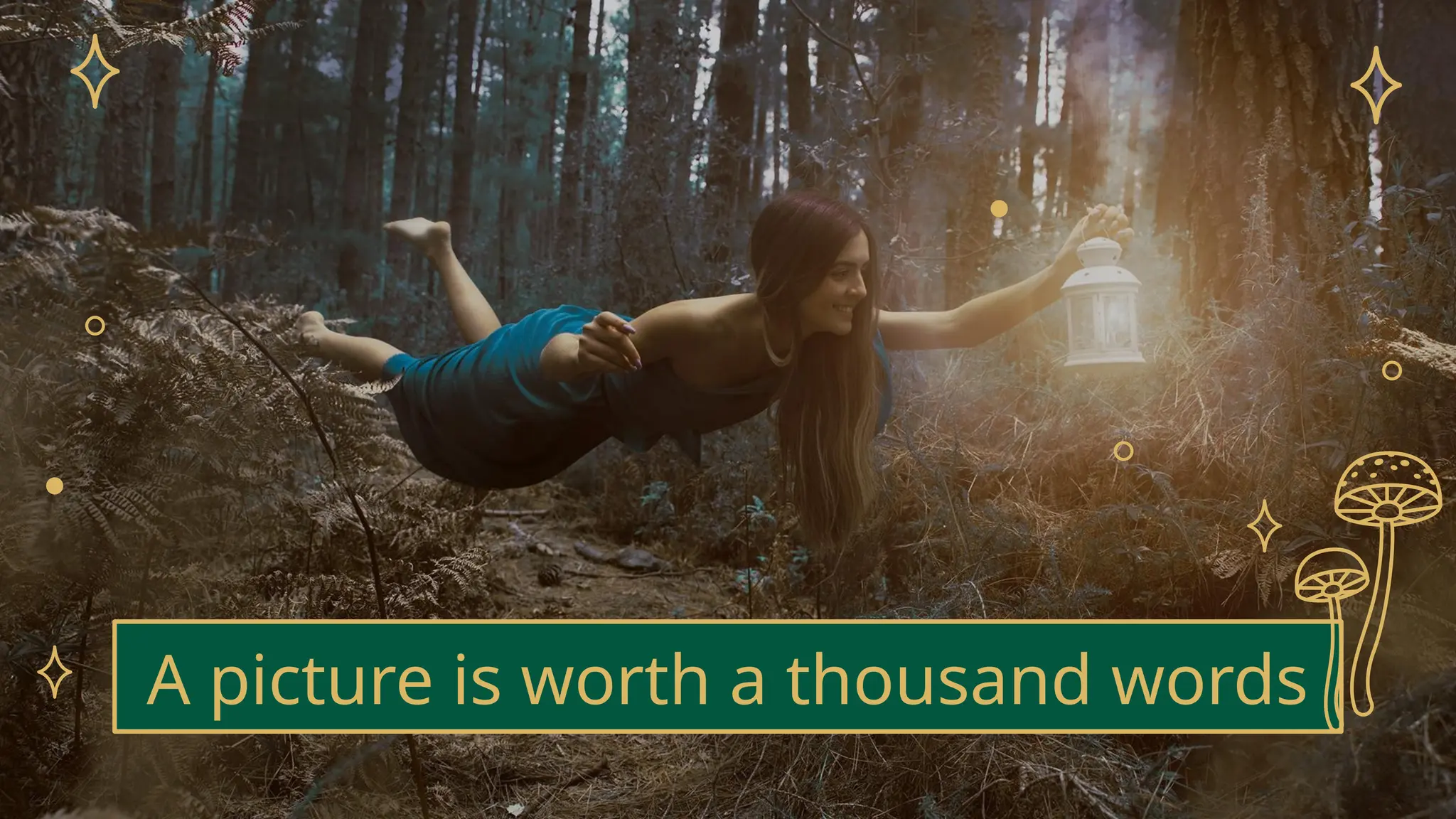 A picture is worth a thousand words
 