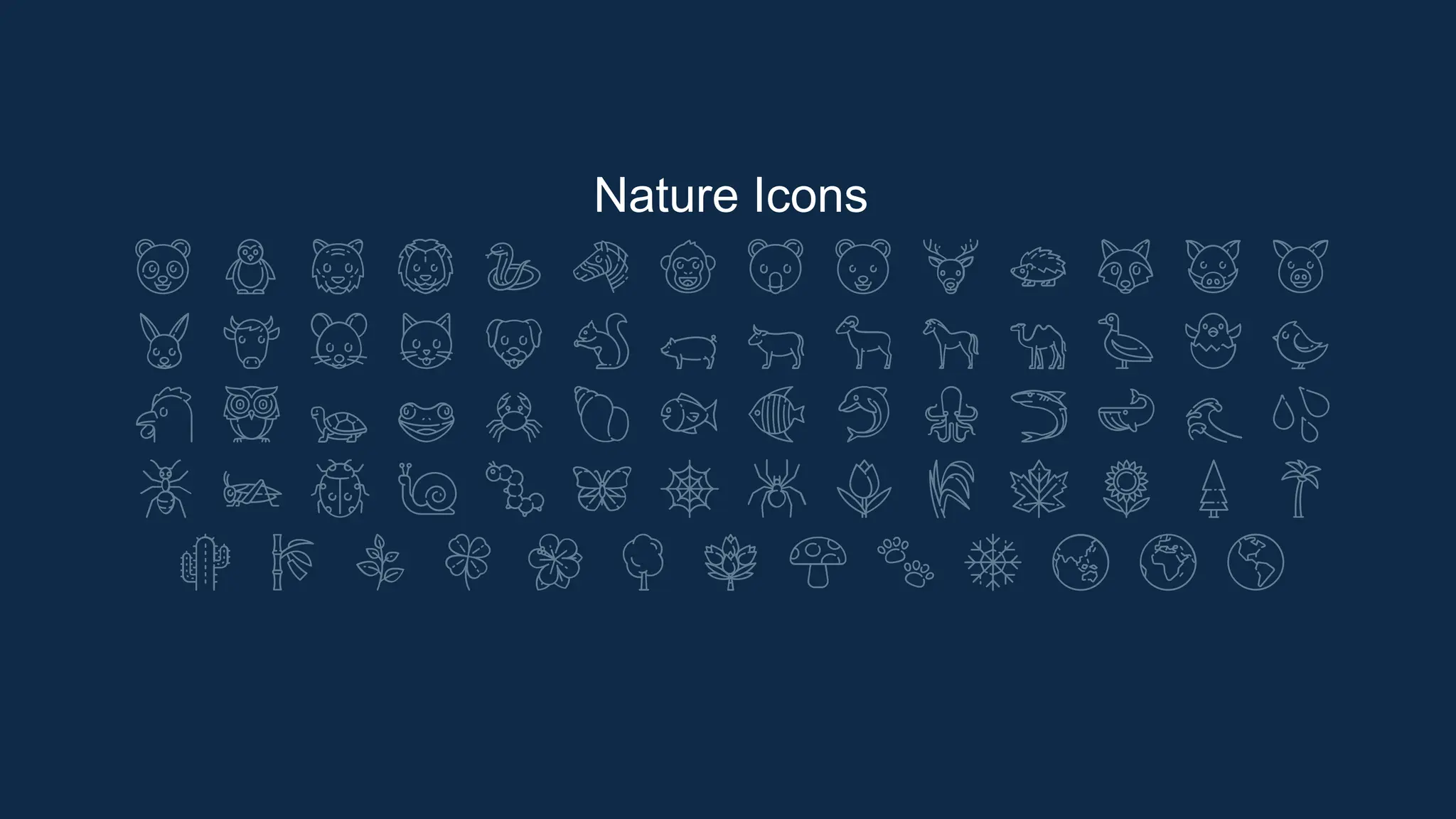 Nature Icons
 