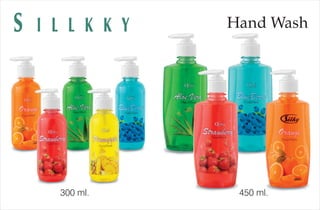 S I L L K K Y Hand Wash
300 ml. 450 ml.
 