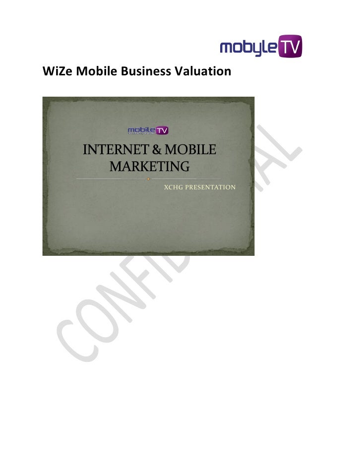 WiZE Mobile Company Profile