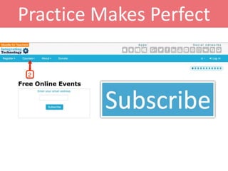 Practice Makes Perfect
 