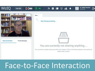 Face-to-Face Interaction
 