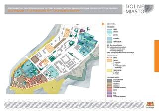 LEGENDA
REWITALIZACJA I ZAGOSPODAROWANIE OBSZARU DAWNEJ ZAJEZDNI TRAMWAJOWEJ NA DOLNYM MIEŚCIE W GDAŃSKU
CELE MIEJSKIE - C...
