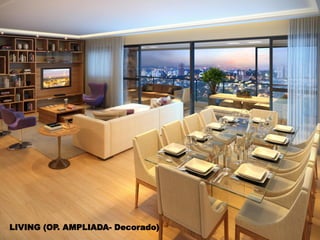 DUPLEX INFERIOR 
LIVING (OP. AMPLIADA- Decorado)  