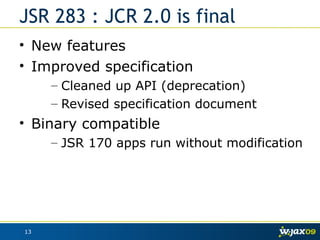 JCR - Java Content Repositories | PDF