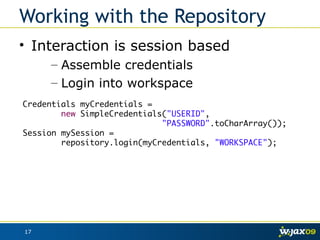 JCR - Java Content Repositories | PDF