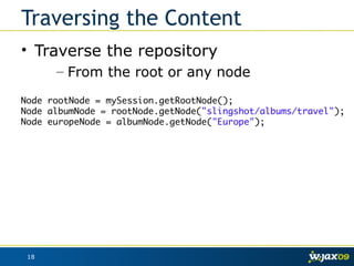 JCR - Java Content Repositories | PDF