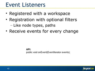 JCR - Java Content Repositories | PDF