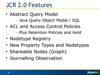 JCR - Java Content Repositories | PDF