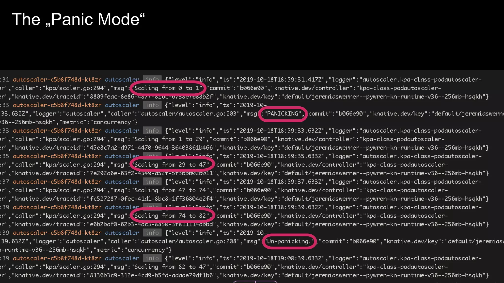 The „Panic Mode“
Group Name / DOC ID / Month XX, 2019 / © 2019 IBM Corporation 51
 