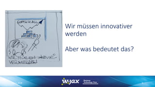 Wir müssen innovativer
werden
Aber was bedeutet das?
06.11.2018 9
 