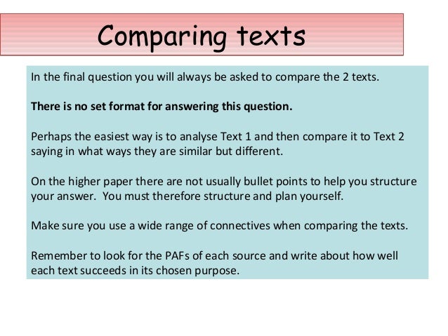 Wjec GCSE exam prep higher paper: Unit 1